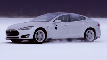 Tesla cold weather climate testing.