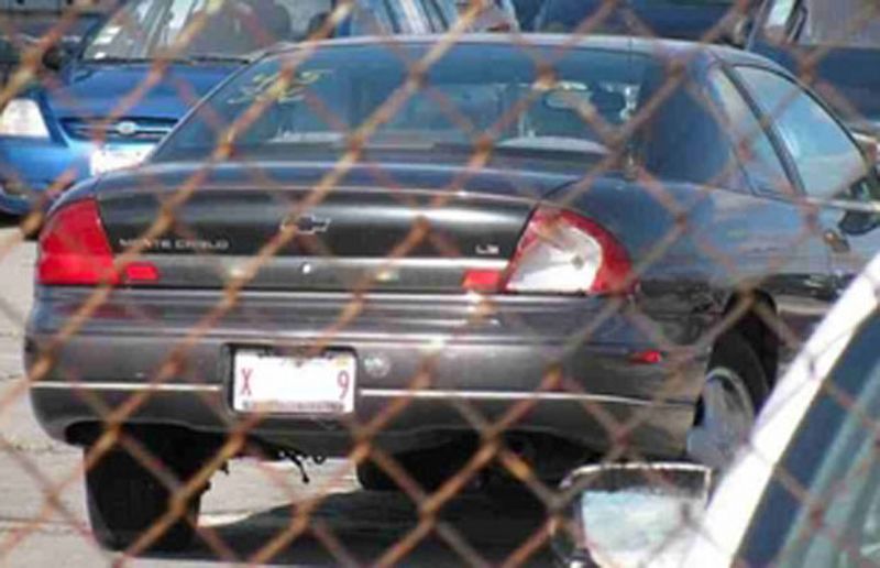 Jennifer Fitzgerald’s abandoned 1999 Chevrolet Impala. (Source: Jalopnik)
