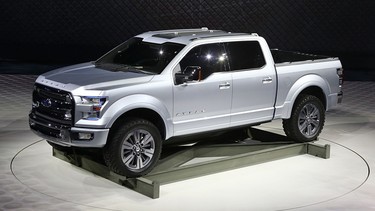 Ford Atlas introduced at  Detroit Auto Show. Scott Olson/Getty Images)