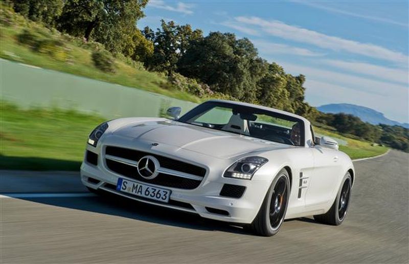 Using this: 2012 Mercedes-Benz SLS AMG. (Handout/Mercedes-Benz)