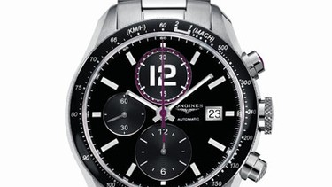 According to watch maker Longines, its new Grand Vitesse timepiece was built to honour the fastest racers in history.