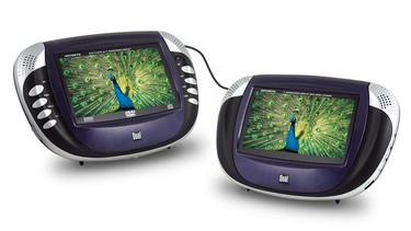 Dual's DVD270 Twin Mobile DVD Rear-Seat Players.