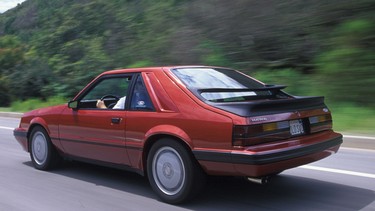 1984-86 Ford Mustang SVO.