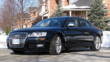 2009 Audi S8.