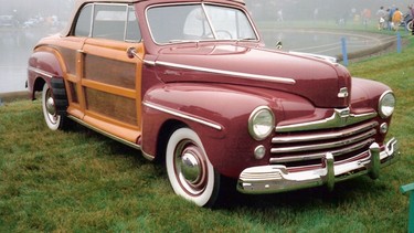 Owners of the 1947 Ford Sportsman faced higher costs and maintenance because of the use of wood panels.