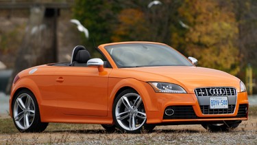 2009 Audi TTS roadster.