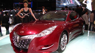 The Geely GT at 2009 China Auto Show. For a gallery of images, click the link.