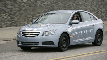 Test drive the Chevy Volt Mule at the GM Tech Center in Warren, MI.