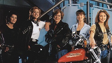 In 2002, Harley Davidson distributed an ad, featuring these Canadian women, and they're still reaching out to women bikers.