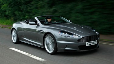 David Booth drives the 2010 Aston Martin DBS Volante.