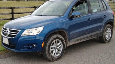 The 2009 Volkswagen Tiguan.