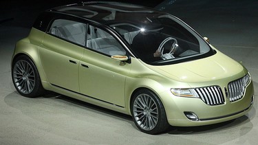 The Lincoln C Concept is introduced at the NAIAS in Detroit on Monday.