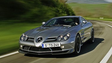 The 2009 Mercedes-Benz SLR McLaren. Click below for a gallery of images.