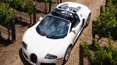 2010 Bugatti Veyron 16.4 Grand Sport.