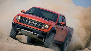 The 2010 Ford F-150 SVT Raptor.