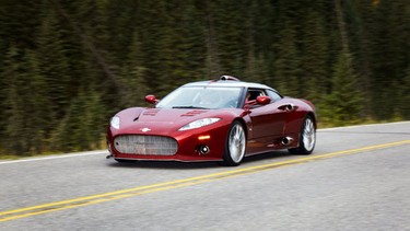 Spyker's Aileron Coupe.