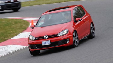 2010 Volkswagen Golf GTI at Circuit Mont-Tremblant.