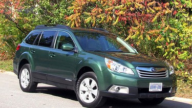 The 2010 Subaru Outback.