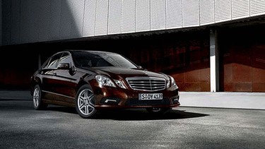 The 2010 Mercedes-Benz E550.