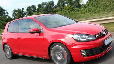 The 2010 Volkswagen Golf GTI.