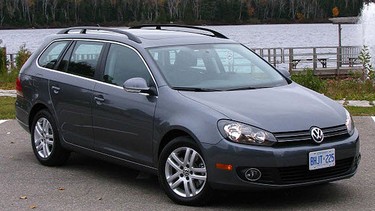The 2010 Volkswagen Golf.