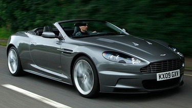 The 2010 Aston Martin DBS Volante.