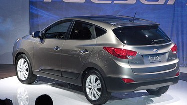The 2010 Hyundai Tucson.