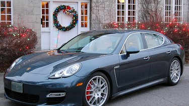 The 2010 Porsche Panamera Turbo.