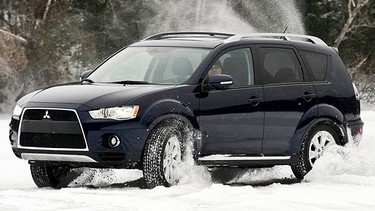 The 2010 Mitsubishi Outlander.