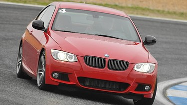 The pre-production 2011 BMW 335is coupe.