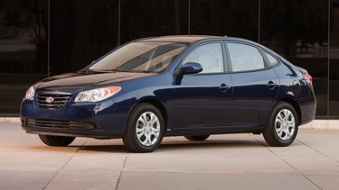 The 2010 Hyundai Elantra.