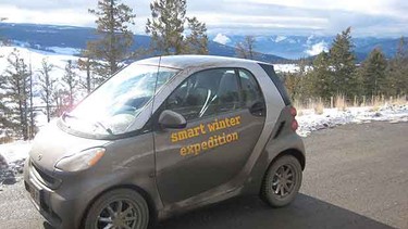 The Smart car Arctic Expedition.
