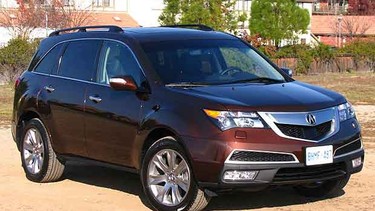 The 2010 Acura MDX.