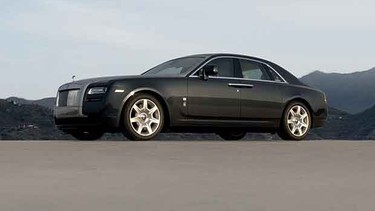 The 2011 Rolls-Royce Ghost.