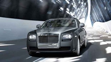 The 2011 Rolls-Royce Ghost.