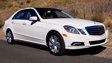 The 2010 Mercedes-Benz E550.