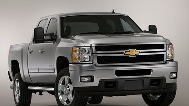 The 2011 Chevrolet Silverado heavy-duty.