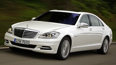 The 2010 Mercedes-Benz S400 hybrid.