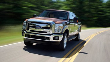 The 2011 Ford Super Duty.