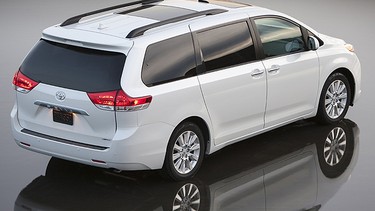 The 2011 Toyota Sienna.