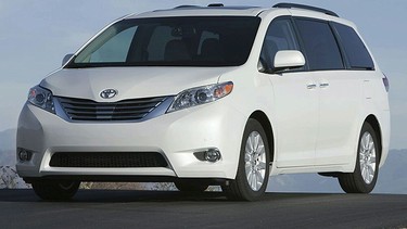 The 2011 Toyota Sienna.