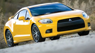 The 2010 Mitsubishi Eclipse GT coupe.