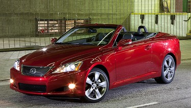 The 2010 Lexus IS 350 C.