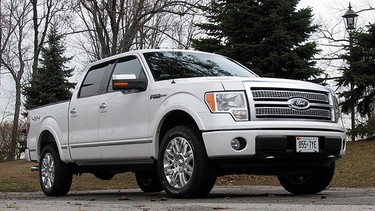 The 2010 Ford F-150 Platinum.