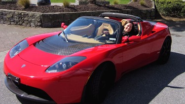 Behind the wheel at the beach in West Vancouver (Californication).jpg