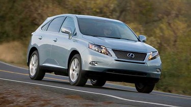 The 2010 Lexus RX 450h.