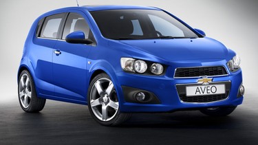 The first real look of the upcoming Chevyrolet Aveo will take place in Paris at the end of September.