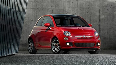 2011 Fiat 500 Sport.