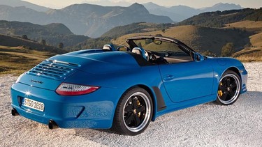 2011 Porsche 911 Speedster.