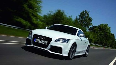 The 2011 Audi TT RS.